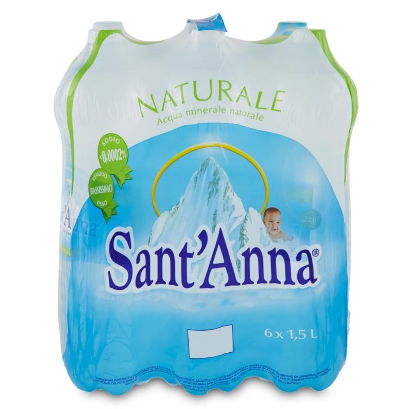 Acqua Sant'Anna naturale