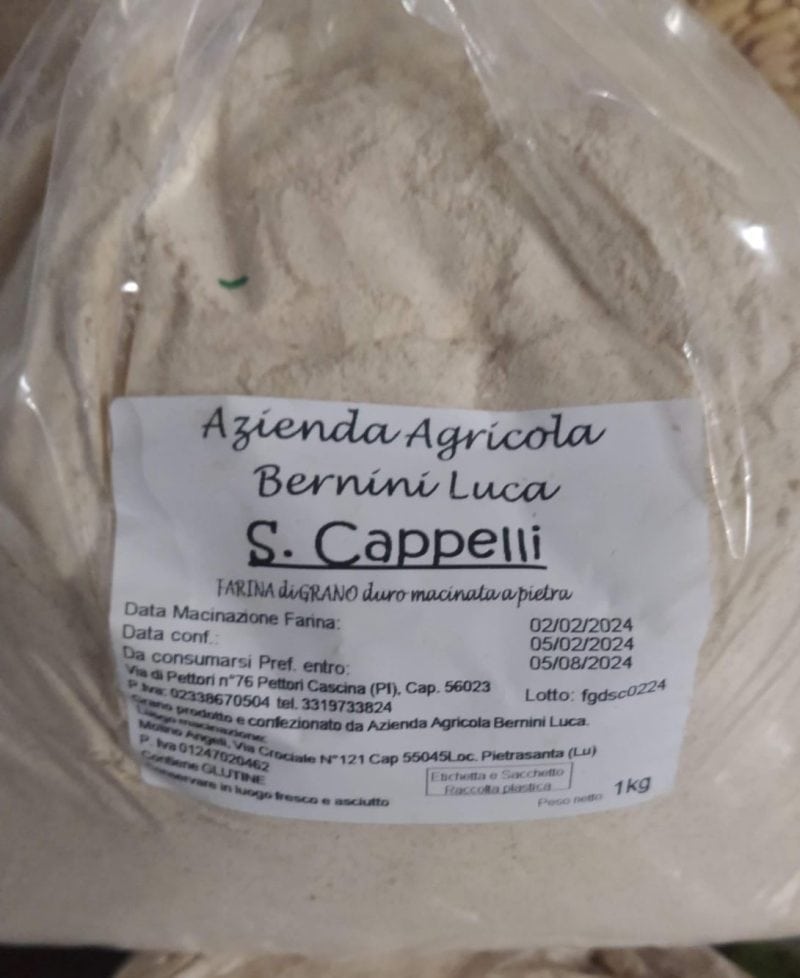 Farina Km0 grani Antichi "Senatore Cappelli" (Scadenza Aprile 2025)