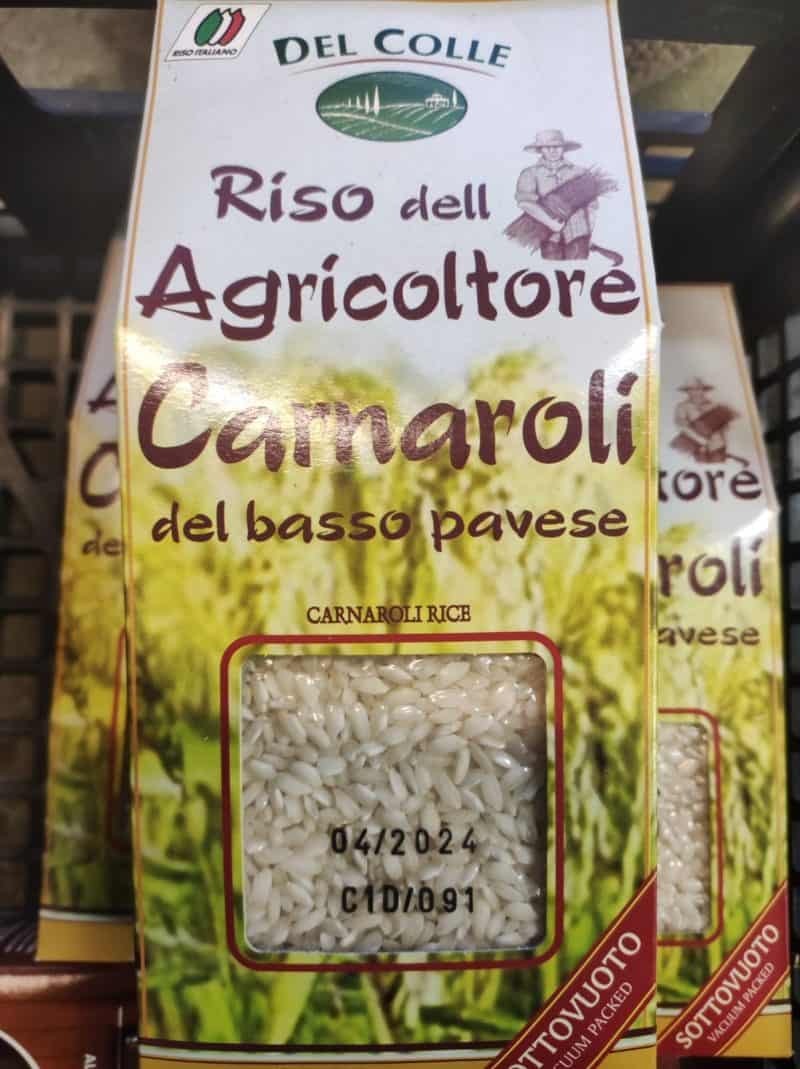 Riso carnaroli dell'agricoltore (non trattato e non spazzolato)