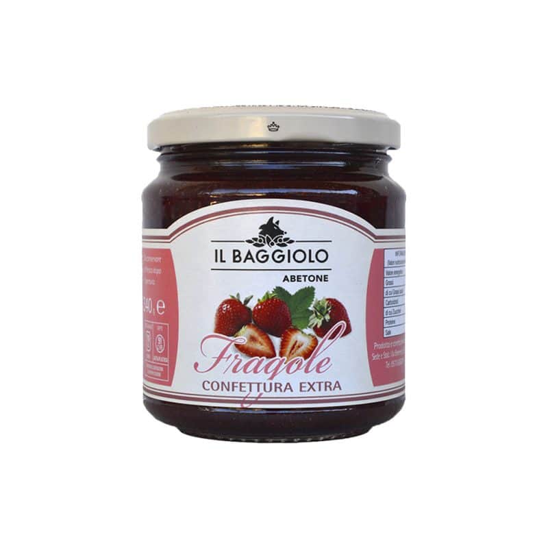 Confettura Extra di Fragole Az.agr. Il baggiolo Abetone