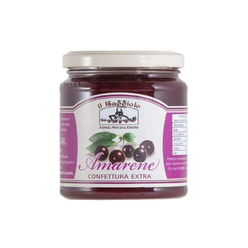 Marmellata Extra di Amarene Az.agr. Il baggiolo Abetone