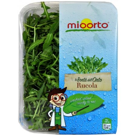 Rucola fresca in vaschetta "MioOrto" pulita e lavata, ora il meglio del meglio! (Aspettando che torni la nostra)